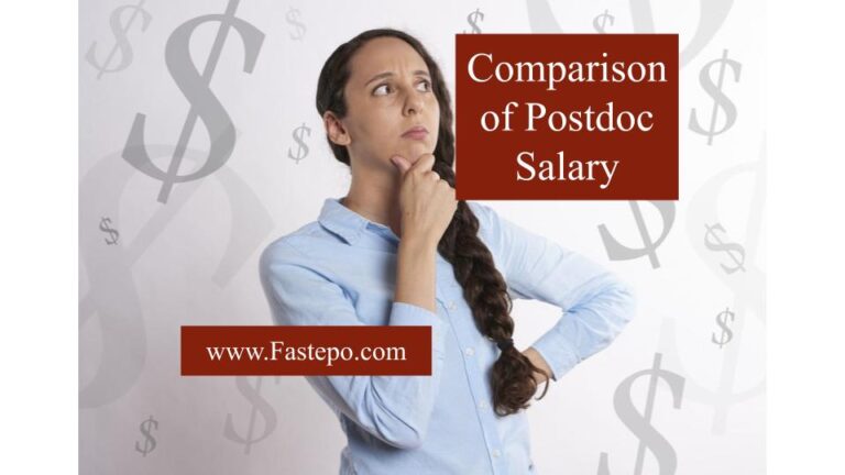 Comparison of Salary of Postdoc in Europe