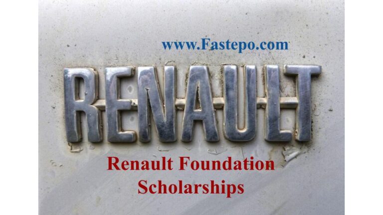 Renault Foundation Scholarships