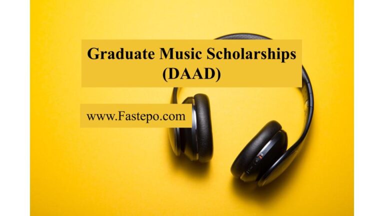 Graduate Music Scholarships (DAAD)