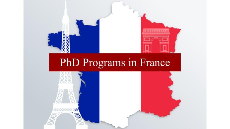 PhD Programs in France