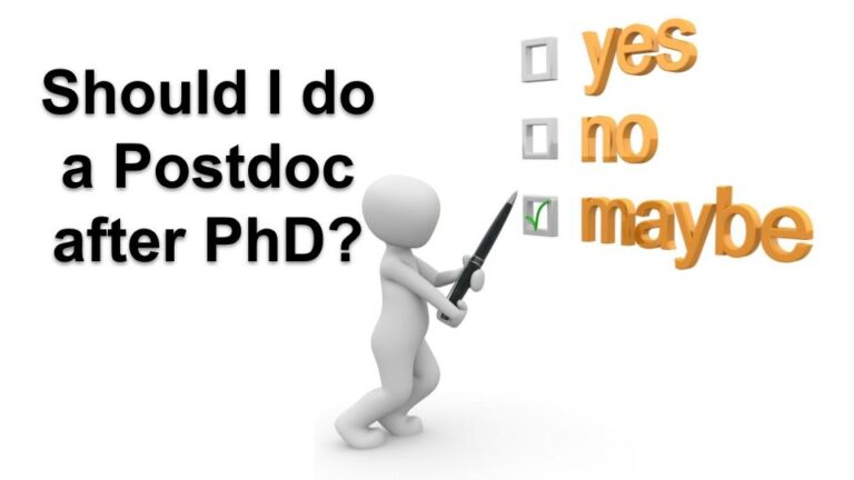 Should I do a Postdoc after PhD?