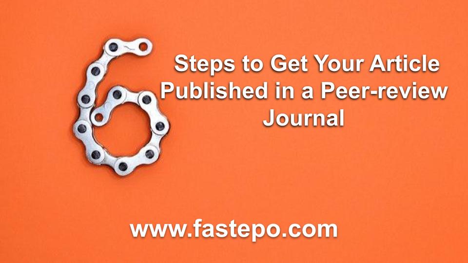 Are you struggling to get your manuscript through high ranked journals? Are you struggling to convince the reviewer and editor that your few years worth of works and your articles scholarly deserves to be published? If the answer to any of the above questions is "yes", keep reading this post!