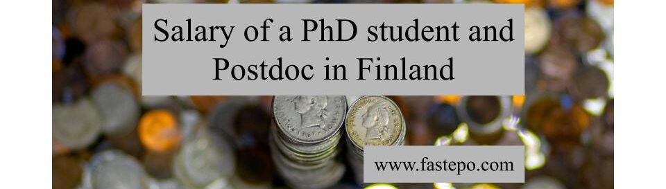 helsinki university phd salary