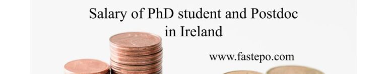 Salary Of PhD And Postdoc In Ireland Fastepo