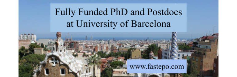 PhD and Postdocs at University of Barcelona
