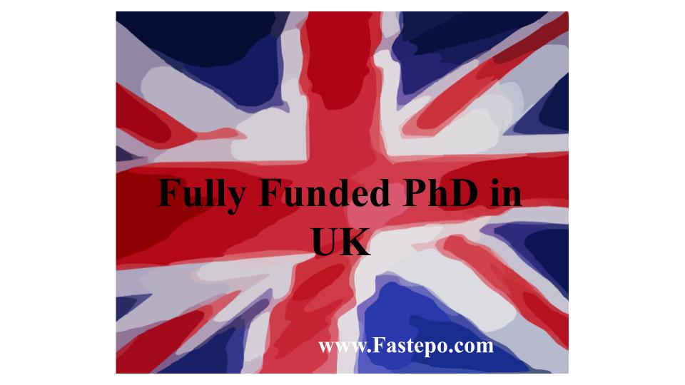 funded phd in law uk