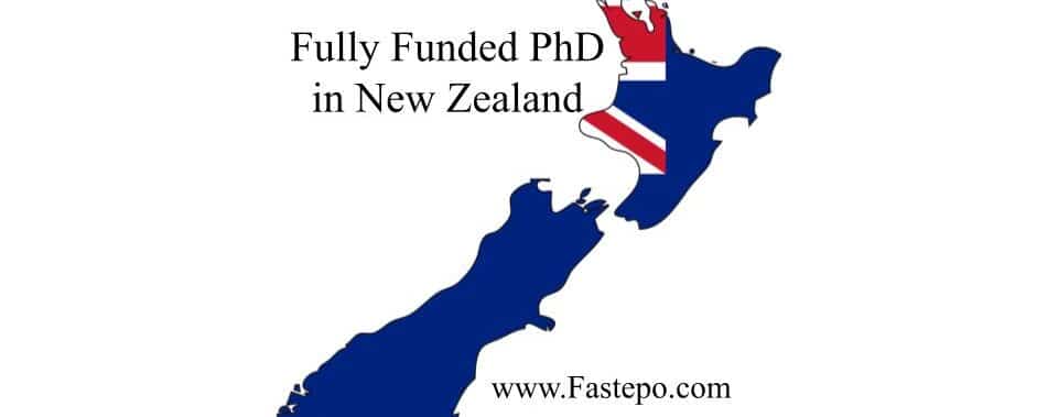 On this page, in the following links, you can find fully funded PhD and postdoc positions in various New Zealand universities with scholarships.