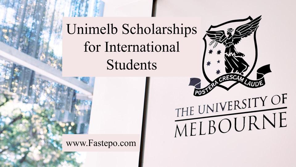 unimelb coursework access scholarship