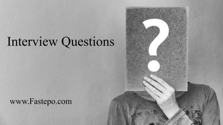 Interview Questions of Academic Position