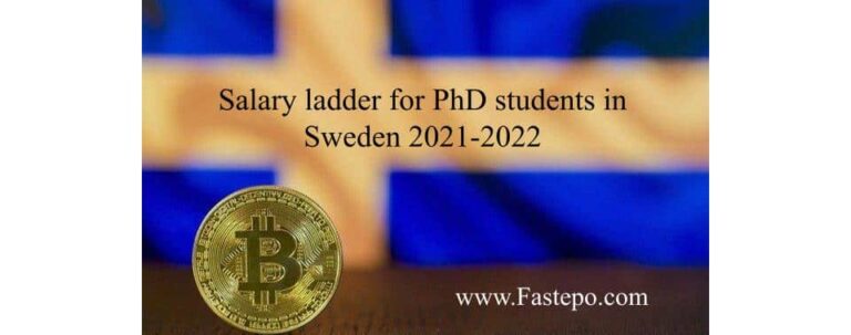 phd salary in sweden 2022