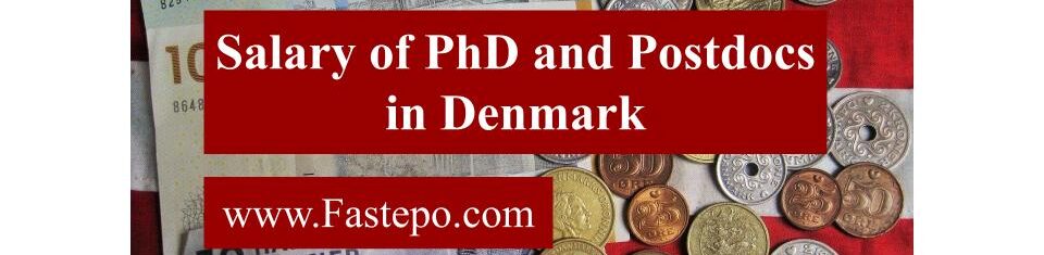 In this post, you can find the exact details of Salary of PhD and Postdocs (Before-tax and After-tax)in Denmark.