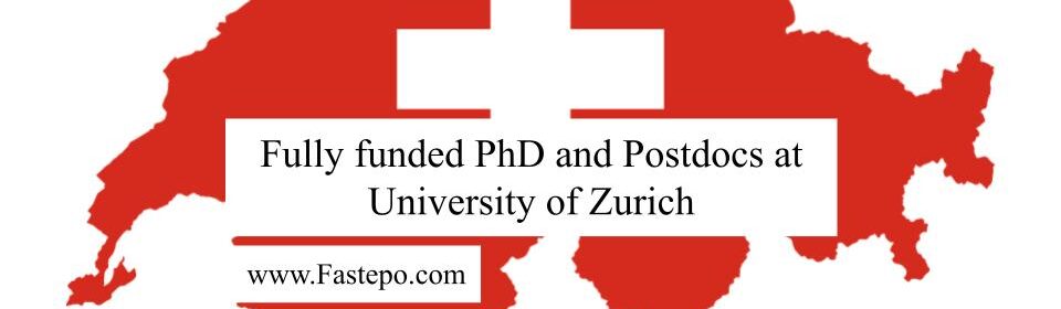 university of zurich phd vacancies
