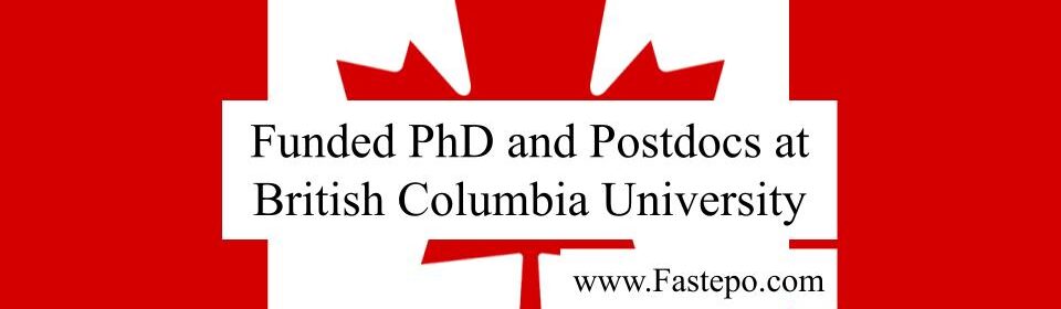 phd studentships in canada