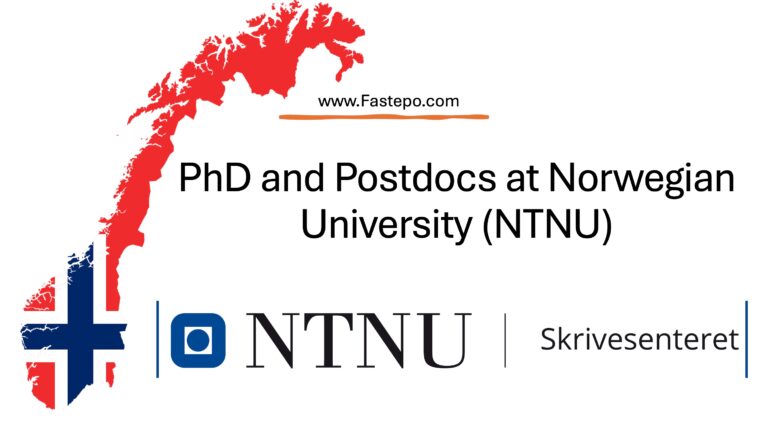 PhD and Postdoc Vacancies at Norwegian University of Science and Technology (NTNU)