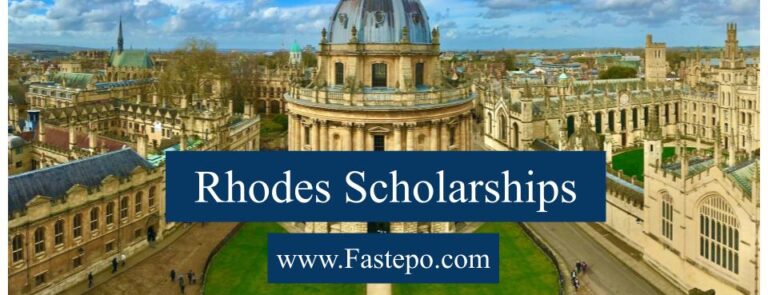 Rhodes Scholarships For international students