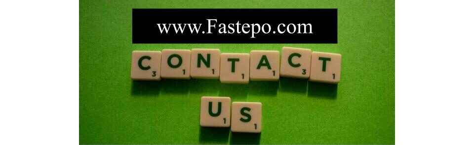 Here, you can contact Fastepo Team and ask your questions. Our experts will answer you as soon as possible.