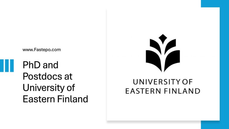 Fully Funded PhD and Academic Vacancies at University of Eastern Finland