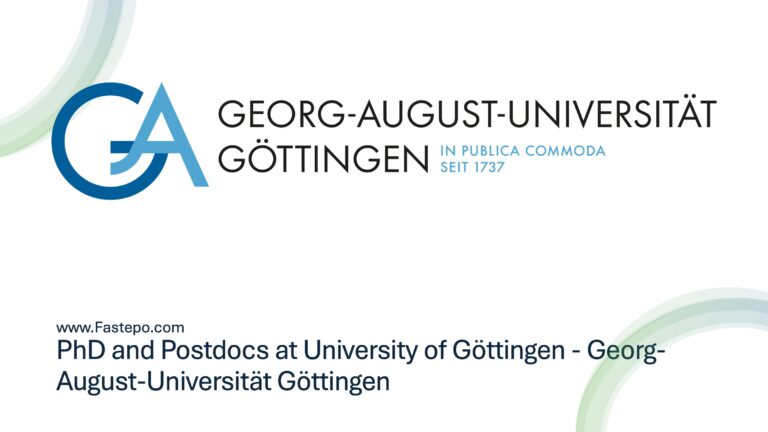 PhD and Postdocs at University of Göttingen – Georg-August-Universität Göttingen
